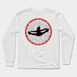 Cheer red Long Sleeve T-Shirt